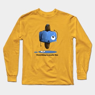 Popsicle Melting Long Sleeve T-Shirt